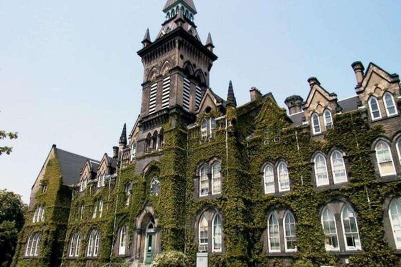 Toronto: Distillery & Old Town Private Walking Tour - St. James Anglican Cathedral and the religious heart of Old Town