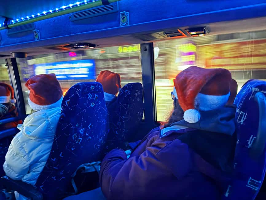 Toronto: Festive Lights Bus Tour - Upper-level seating and winter comfort