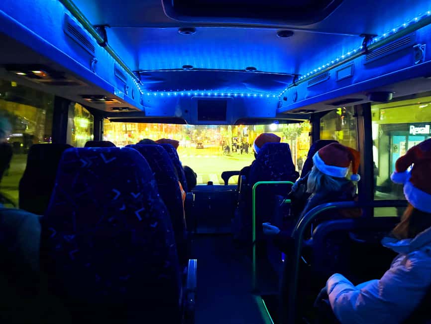 Toronto: Festive Lights Bus Tour - Festive treats and the small extras