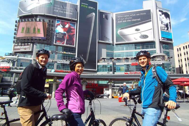 Toronto: Heart of Downtown 3.5-Hour Bike Tour - St. Lawrence Market, the Flatiron Building, and old Toronto