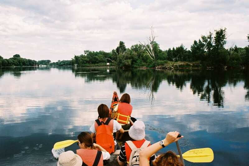 Toronto Islands: Voyageur Canoe Tour - Starting at Centre Island beside the clock tower