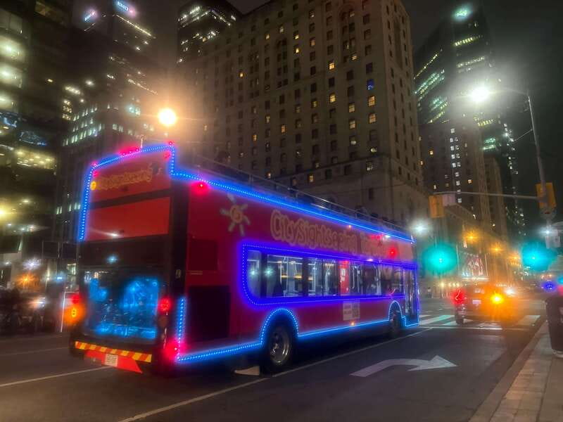 Toronto: Night Sightseeing Tour on a Double-Decker Bus - Yonge Street and Church Wellesley Village