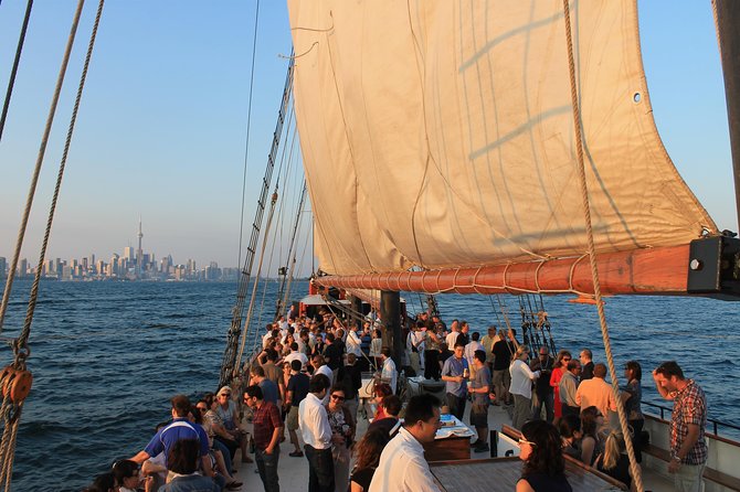 Toronto Tall Ship Boat Cruise - Through the harbour gaps and onto Lake Ontario
