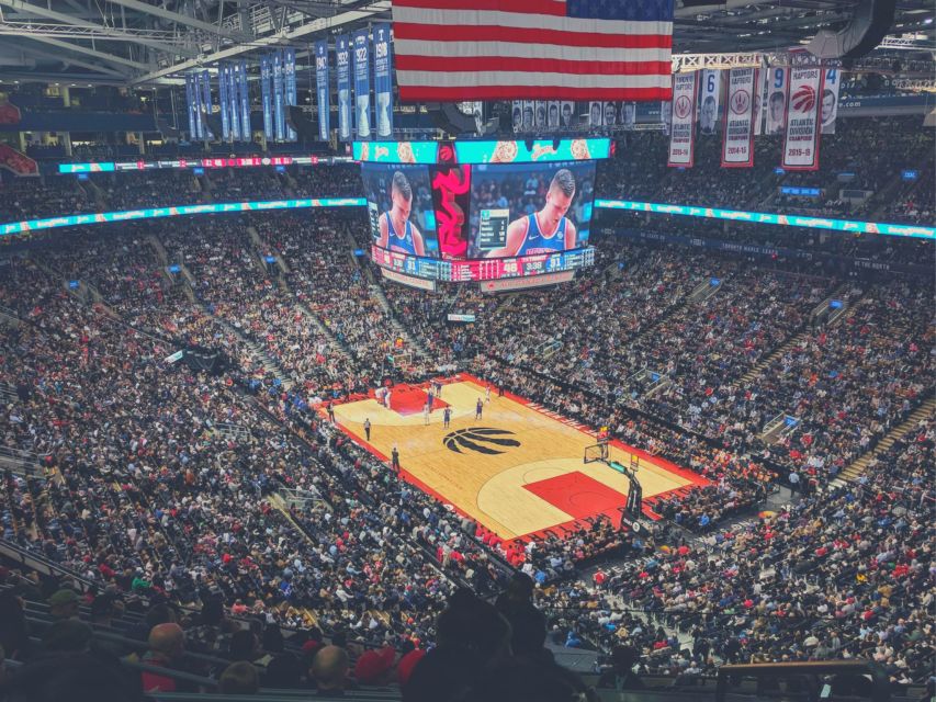 Toronto: Toronto Raptors NBA Game Ticket at Scotiabank Arena - Wearing the colours and joining the home crowd