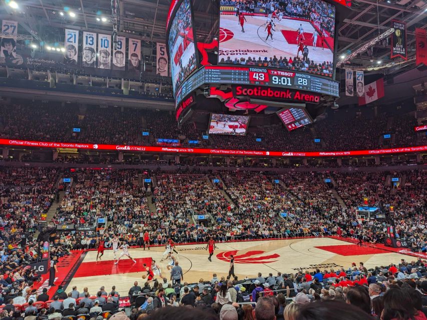 Toronto: Toronto Raptors NBA Game Ticket at Scotiabank Arena - Small details that can make the night easier