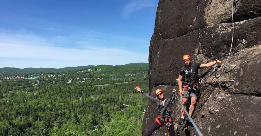Tyroparc: Via Ferrata and Hiking in the Laurentians - The best match for this Tyroparc outing