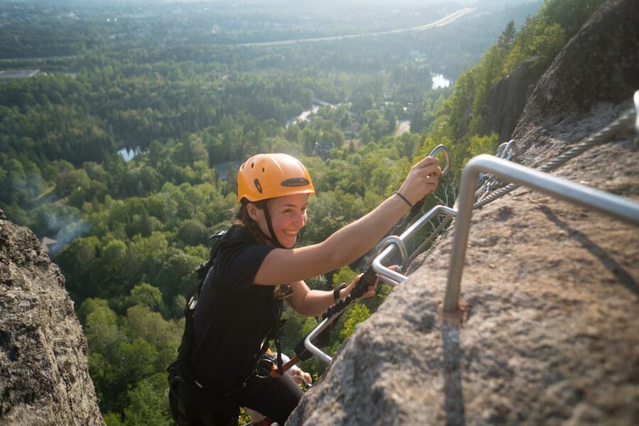 Tyroparc: Via Ferrata and Hiking in the Laurentians - Who can take part, and who should sit this one out?