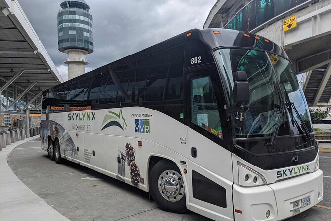 Vancouver Airport to-or-from Whistler or Squamish by Bus (Single trip) - Squamish adds useful flexibility, but also minutes