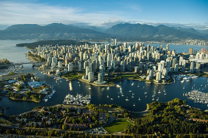 Vancouver City and Harbour Waterfront Sightseeing Boat Tour - English Bay, beaches, and Stanley Park from offshore