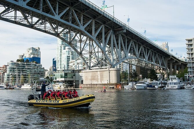 Vancouver City and Nature Waterfront Sightseeing Boat Tour - False Creek and Vancouver’s waterfront shape