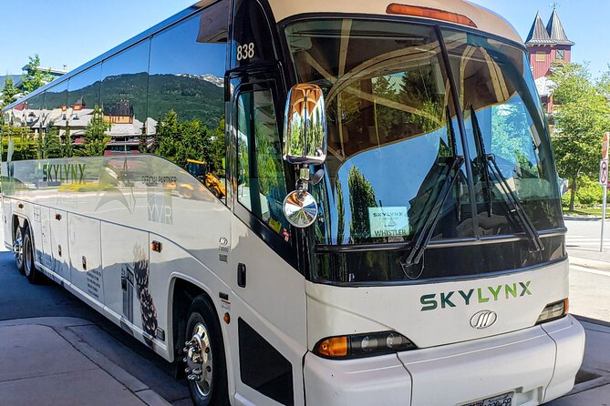Vancouver City Centre to-or-from Whistler or Squamish (One-way) - What the $35.05 fare is worth