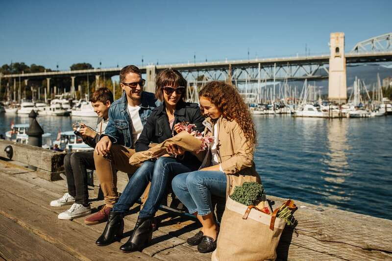 Vancouver: City+Lookout+Capilano Suspension Bridge Ticket - Granville Island, the best food stop