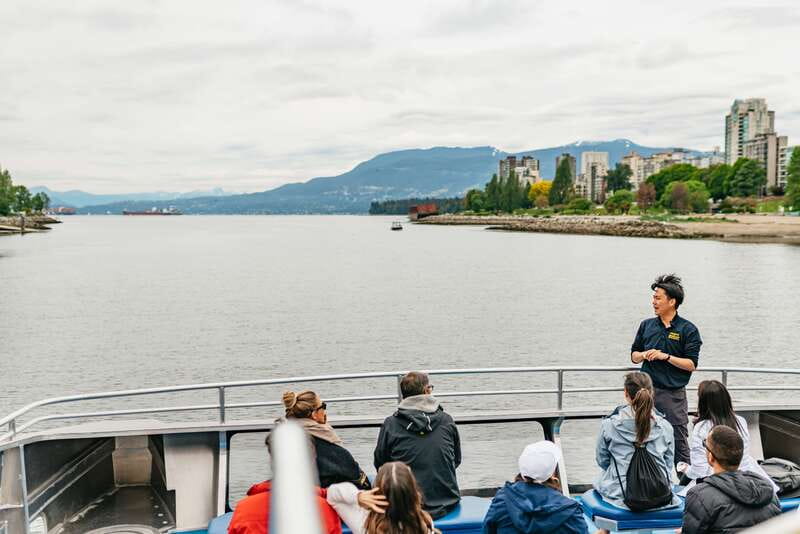 Vancouver: Covered Whale Watching Adventure with Free Photos - Leaving Granville Island for the Strait of Georgia