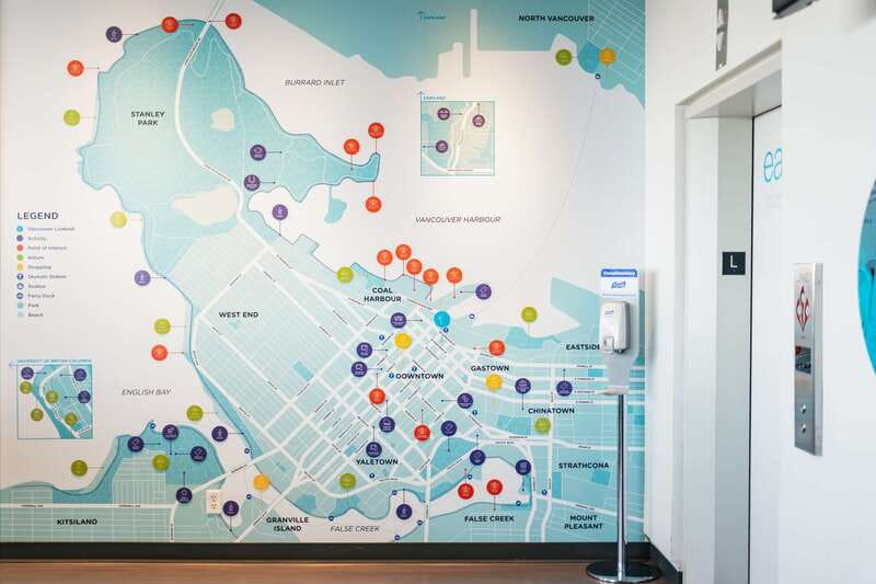 Vancouver: Entry Ticket for the Vancouver Lookout - Finding the entrance at 555 W. Hastings Street