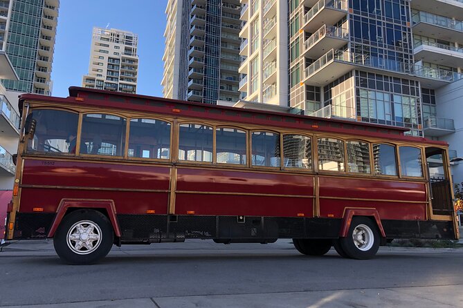 Vancouver Hop On Hop Off Trolley Tour - Downtown stops cover art, shopping, sports, and nightlife