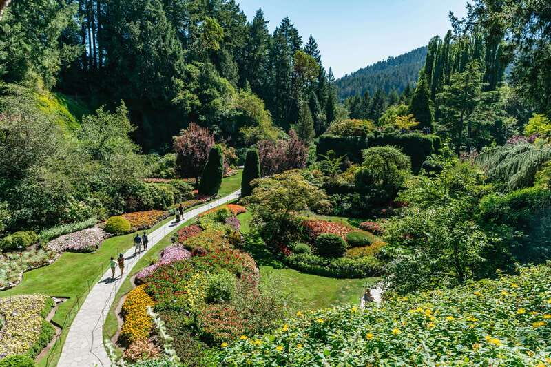 Vancouver: Victoria, Gulf Islands Cruise, & Butchart Gardens - Two hours at Butchart Gardens