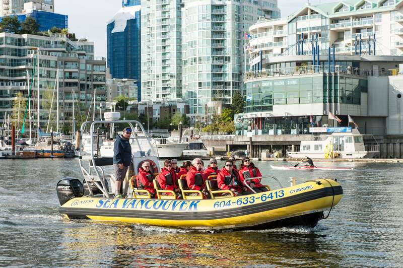 Vancouver: Waterfront Sightseeing Tour - City and Harbour - Starting at Granville Island with a safety briefing