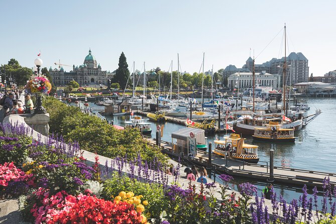 Victoria City Highlights Pedal or E-Bike Tour - Hoods & Legends - Starting at Huntingdon Manor and the Inner Harbour