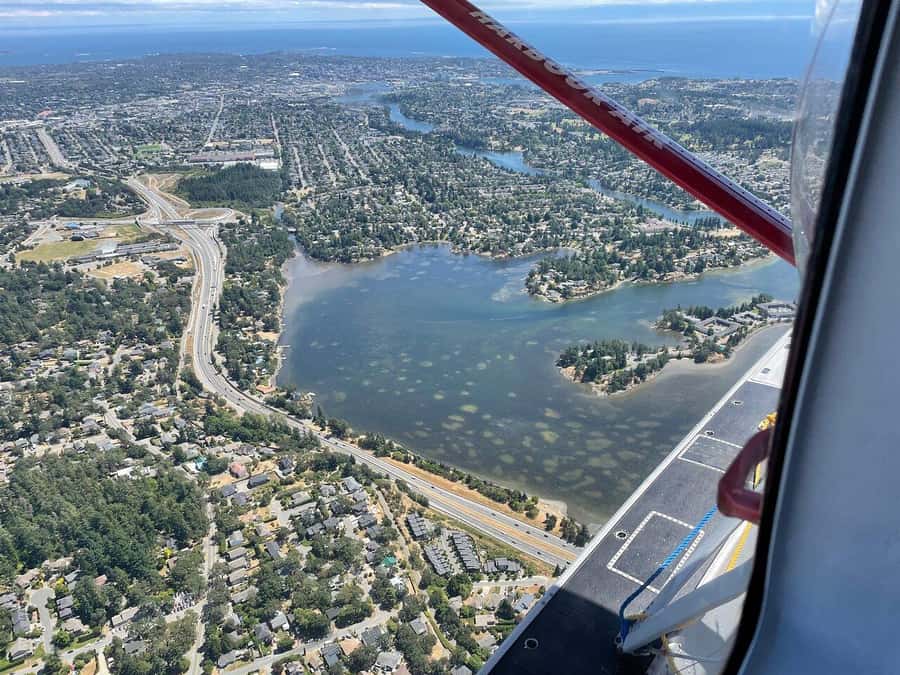 Victoria Panorama Scenic Seaplane Tour - The first thrill is on the water