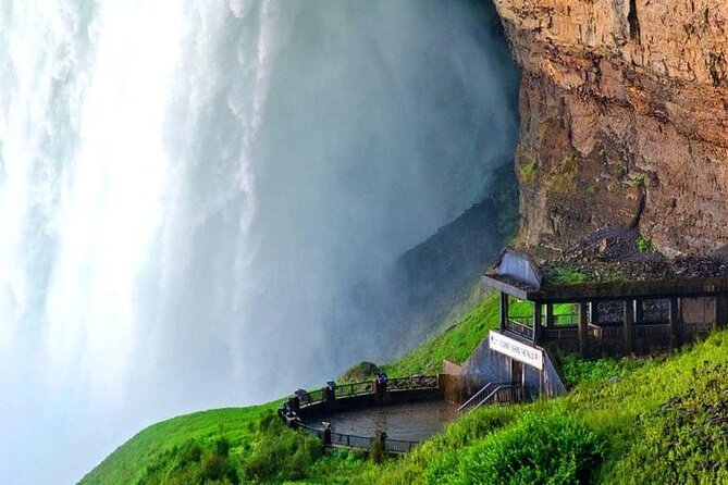 VIP "Adult Only" Tour Package includes the Boat to the Falls - Butterfly Conservatory, a tropical change of scene