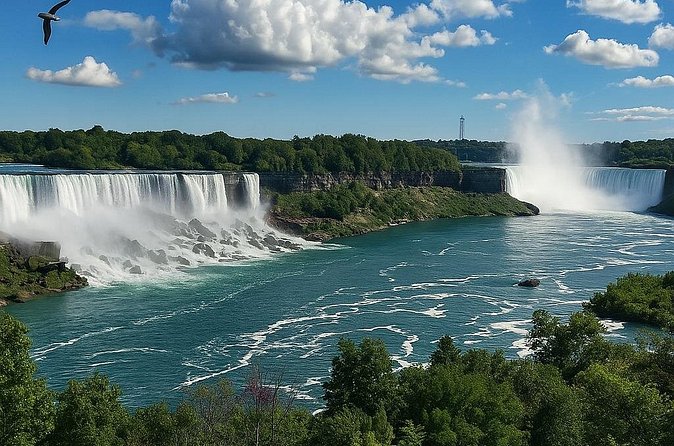 Walking Tour + Boat Ride + Skylon Tower Observation Deck (Canada) - A guide can make the short schedule work
