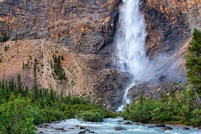 Waterfalls, Lakes & Hidden Gems – Yoho Adventure from Calgary - Natural Bridge, where the river cuts through stone