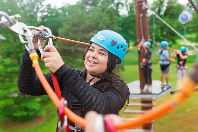 Whirlpool Adventure Course - Classic Course - Above the Whirlpool, where the course begins