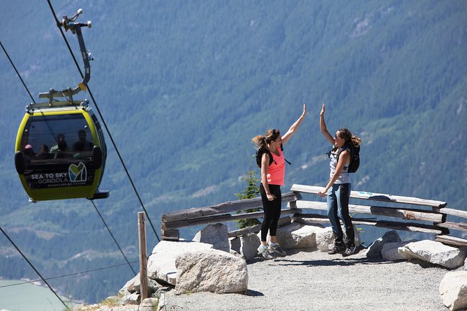 Whistler and Sea to Sky Gondola Tour + Shannon Falls - The Sea to Sky Gondola above Squamish