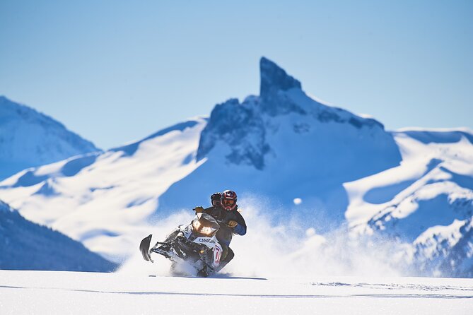 Whistler Wilderness Run Snowmobile Tour - The ride itself: moderate terrain, real mountain scenery