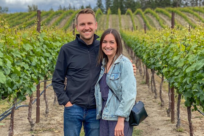 Wine Tour Experience In Lake Country 5 Wineries - Intrigue Wines closes with a relaxed patio stop